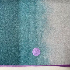 Manduka Yogitoes Towel — Waterfall Teal/Turquoise Color